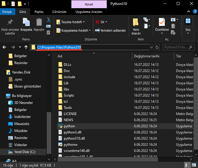 image-2 Python Bulunamadı Hatası Nasıl Çözülür?